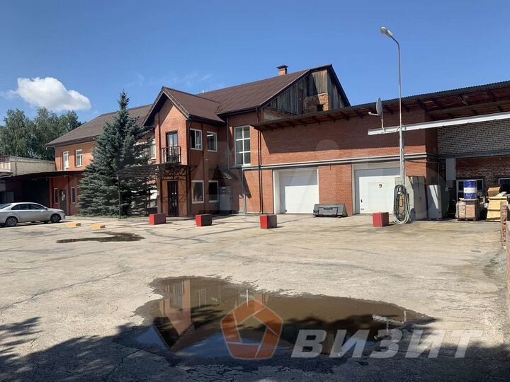 Тёплый склад на территории базы