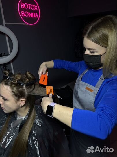 Обучение кератин/ботокс/нанопластика/холодный уход