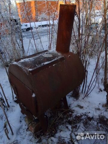 Печь буржуйка для дачи или гаража бу