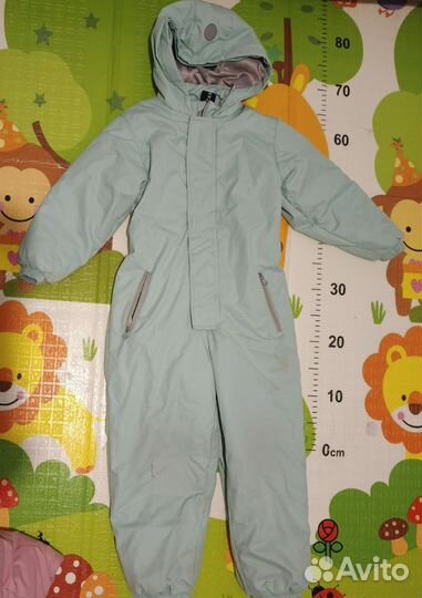Зимний комбинезон для девочки 116