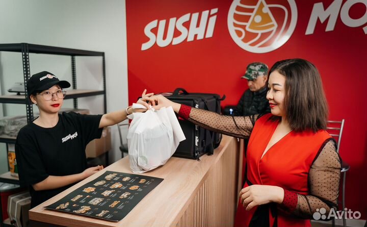 Франшиза пиццерий Sushi Moji с высоким доходом