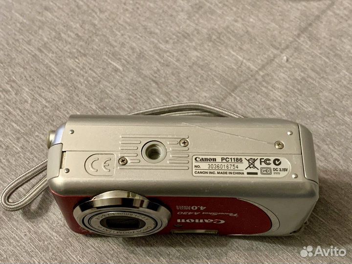 Фотоаппарат Canon A430, дух 2000-х, идеал