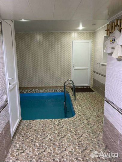 Сауна на дровах с бассейном