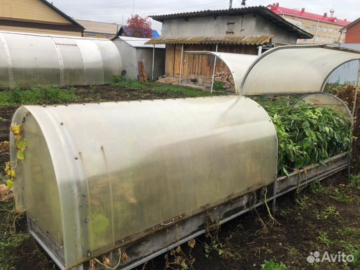Парник из поликарбоната бу