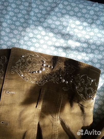 Пиджак женский вельветовый