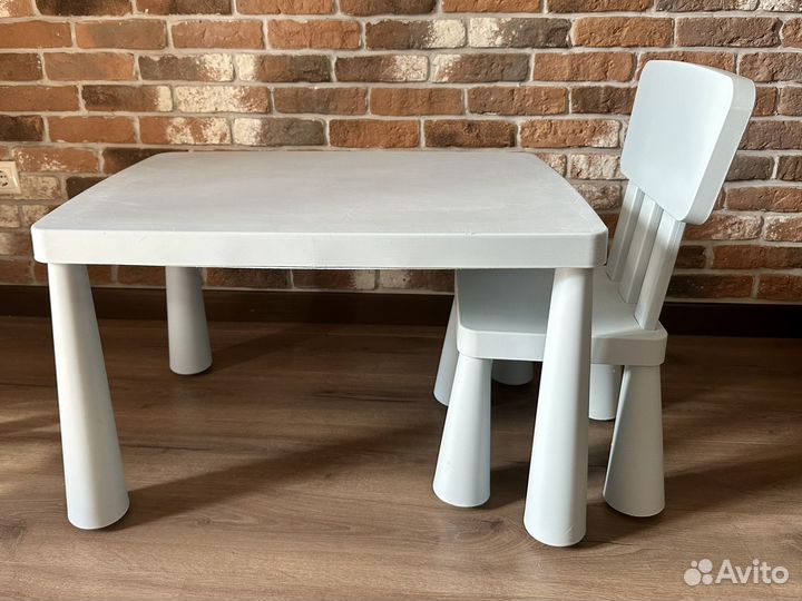 Стол детский икеа маммут (IKEA mammut)