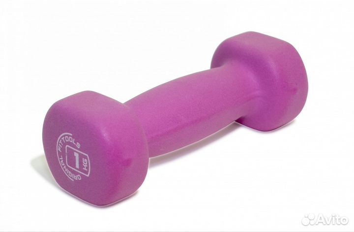 Гантели 2шт 1кг