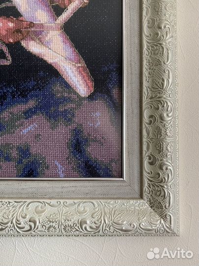 Картина-вышивка 55х55см