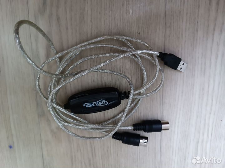Кабель USB midi