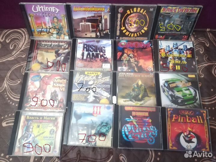 Старые игры на пк, много