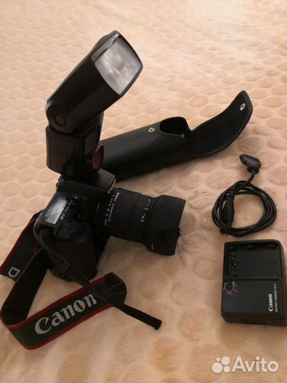 Зеркальный фотоаппарат Canon 30D kit Sigma 18-125