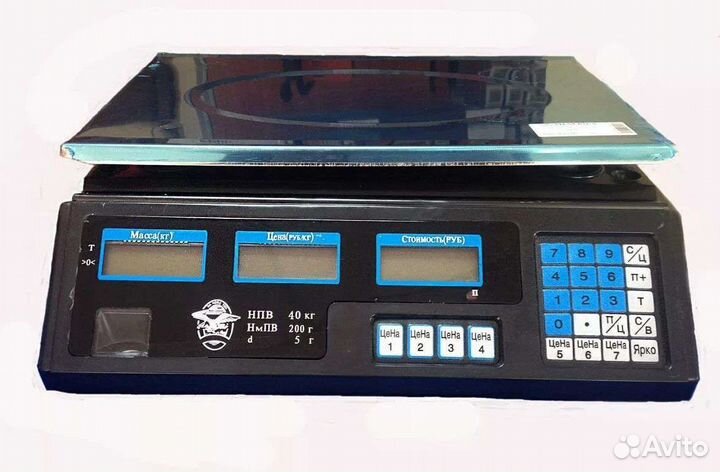 Торговые весы до 30 кг