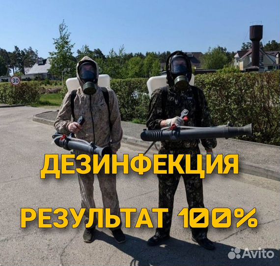 Дезинфекция Дезинсекция Обработка от вредителей