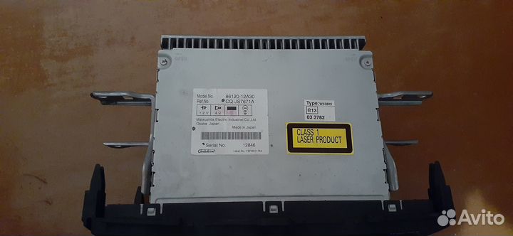 Штатная магнитола на toyota corolla 150