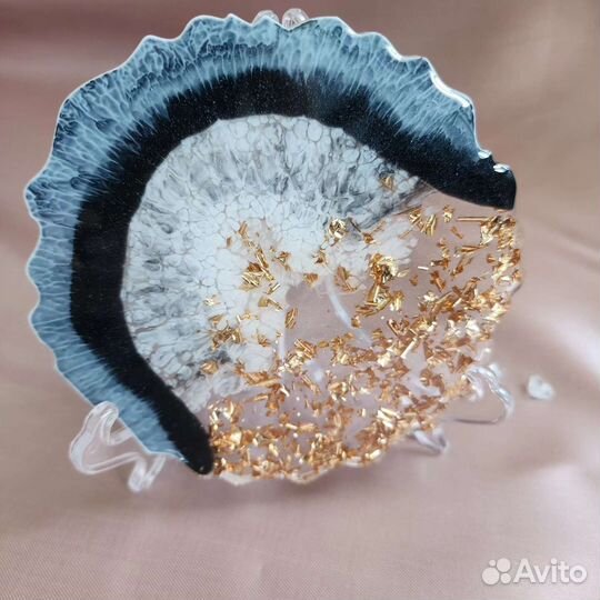 Подстаканники из эпоксидной смолы