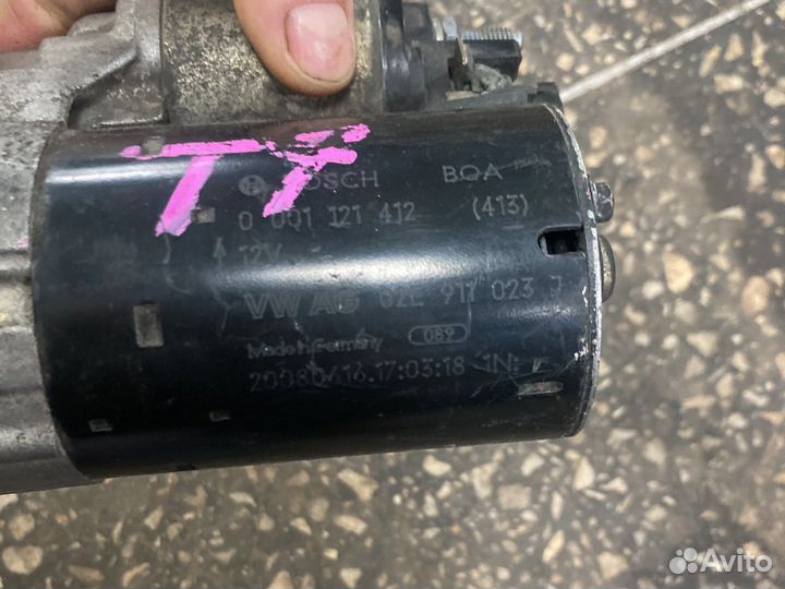 Стартер volkswagen passat cc