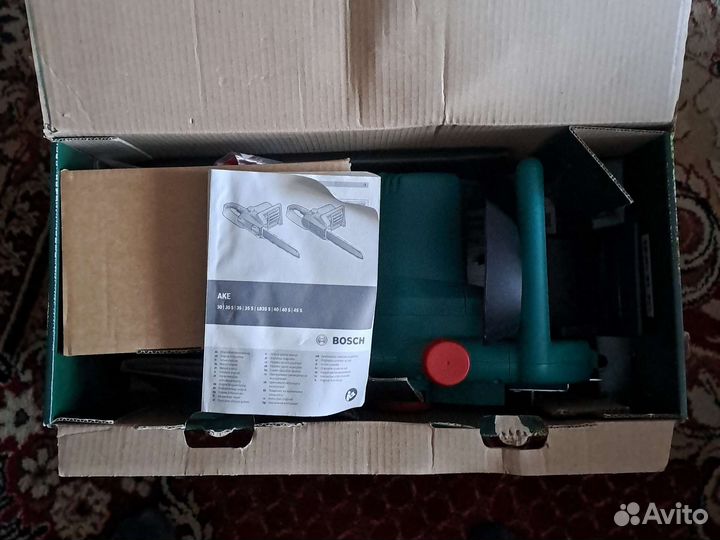 Bosch ake 35 s пила цепная электрическая