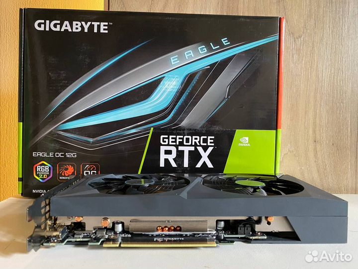 Видеокарта Gigabyte GeForce RTX 3060 eagle OC 12G