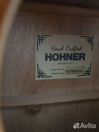 Акустическая гитара Hohner HW300g