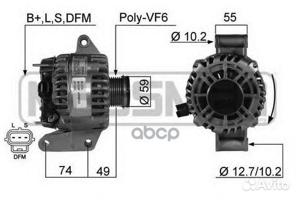 Генератор ford mondeo III 210362 Era