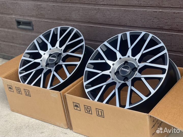 Диски momo черные С полировкой для Rio Solaris