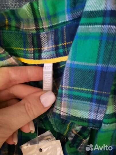 Новая Рубашка утепленная р 122