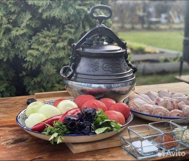 Афгaнcкий казан 8л