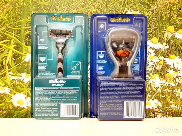Станок Gillette кассеты