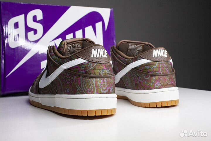 Nike SB Dunk Low Pro Paisley Brown