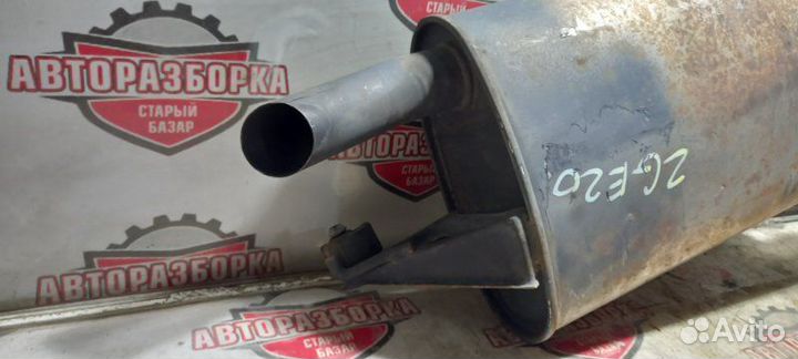 Бочка глушителя Toyota Wish ZGE20G 2zrfae 2009