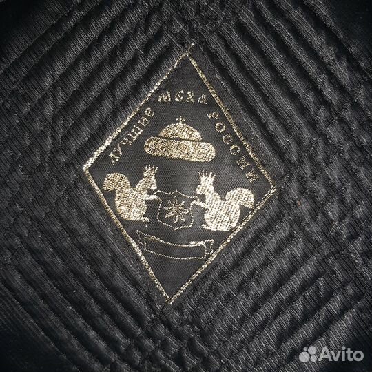 Норковая шапка мужская