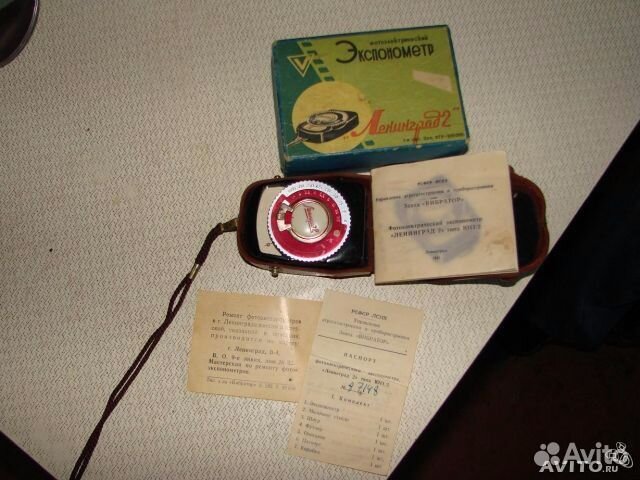 Фотоэкспонометр Ленинград-2, СССР