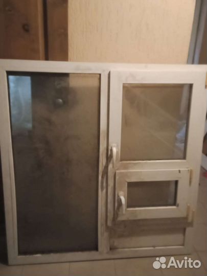Окна пластиковые бу глухие