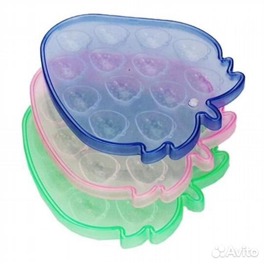 Форма для льда клубничка