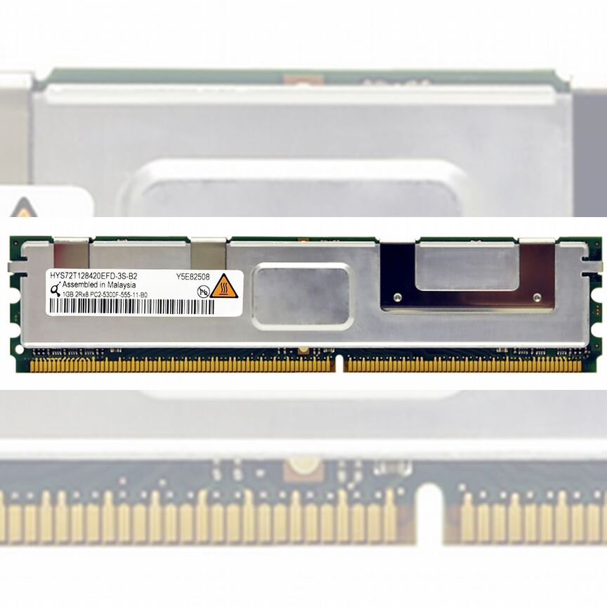 [HYS72T128420EFD-3S-B2] Оперативная Память Qimonda Hys72t128420efd-3s-B2