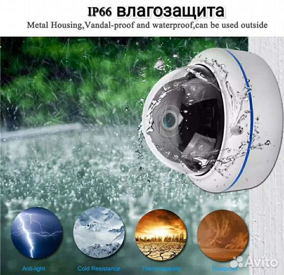 Антивандальная ip камера видеонаблюдения