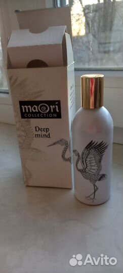 Коробка и флакон Maori collection deep mind