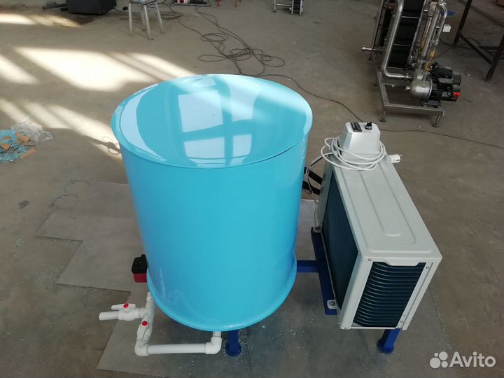 Охладитель молока открытого типа, пластиковый