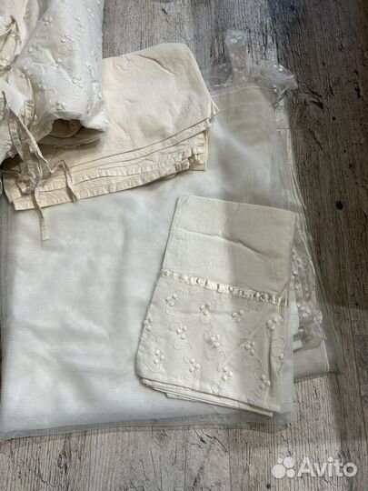 Бортики в кроватку+одеяло