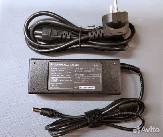 Блок питания ноутбука Sony Vaio 19.5 V 4.1 A 80W