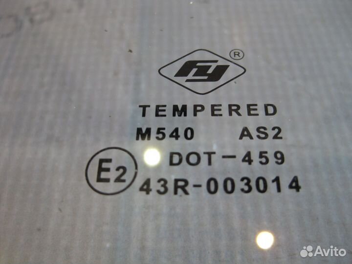 Стекло двери заднее правое Ниссан Теана J32