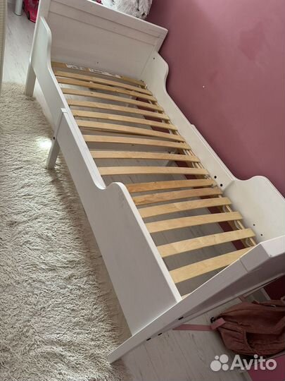 Детская кровать IKEA раздвижная сундвик