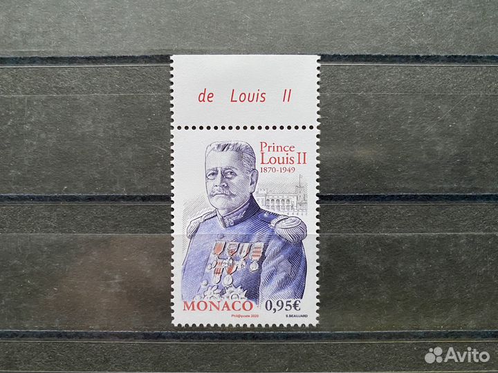 Монако 2020 князь Монако Луи 2