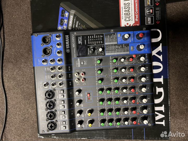 Микшерный пульт yamaha mg10xu