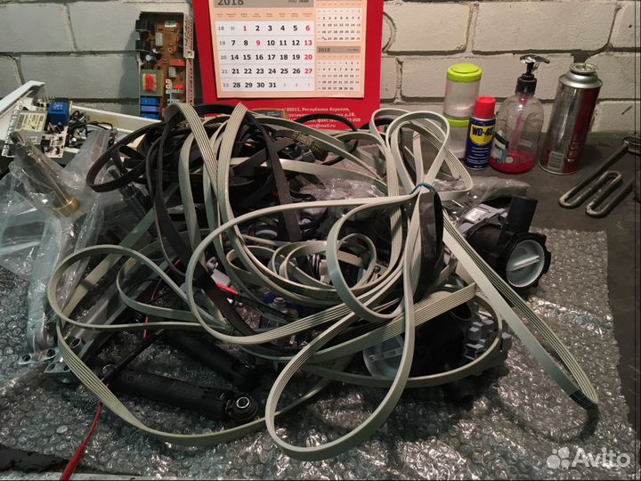 Запчасти стиральных машин indesit,bosch,samsung,lg