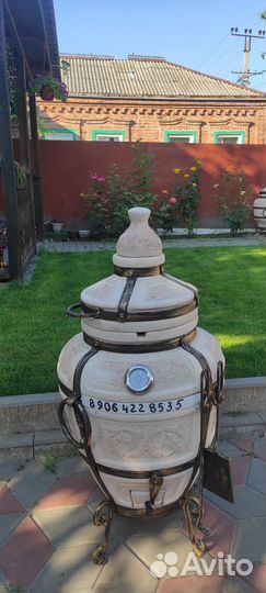 Тандыр Семейный с откидной крышкой