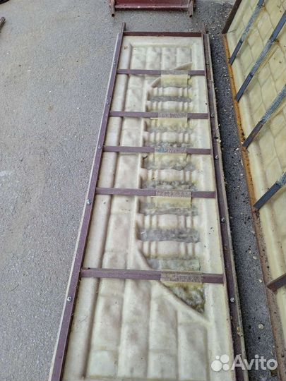 Формы для декоративного бетонного забора