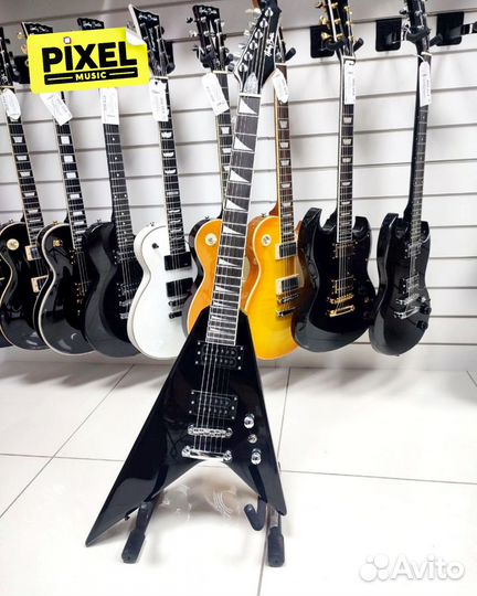 Электрогитара Harley Benton RX-10 BK Rock Series