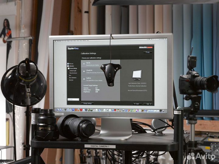 Калибровка мониторов всех типов (LCD, LED, CRT)