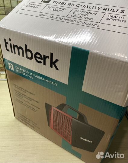 Электрическая тепловая пушка Timberk 3кВт Керамика